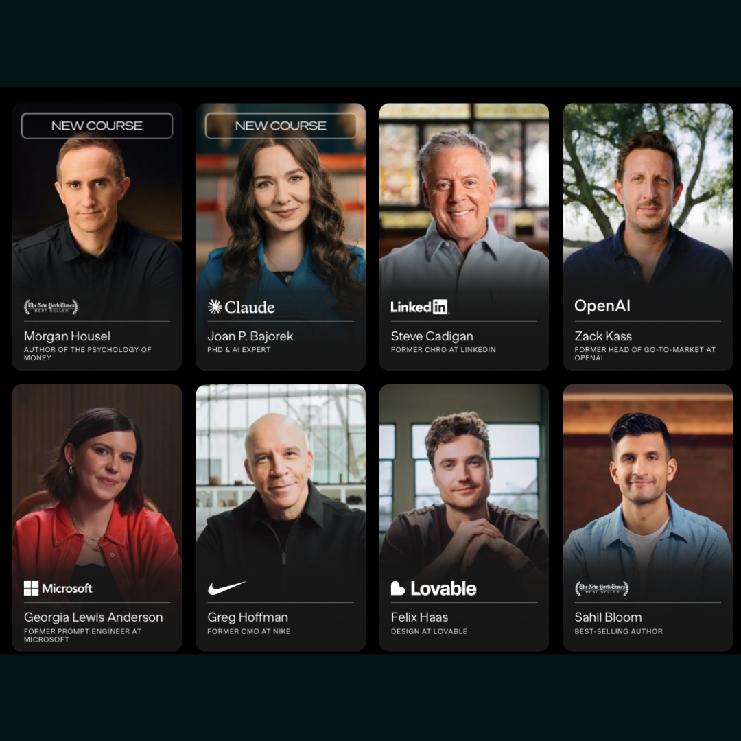 Joan P. Bajorek featured alongside Morgan Housel, Steve Cadigan, Zack Kass, and other leading voices on the Augment platform